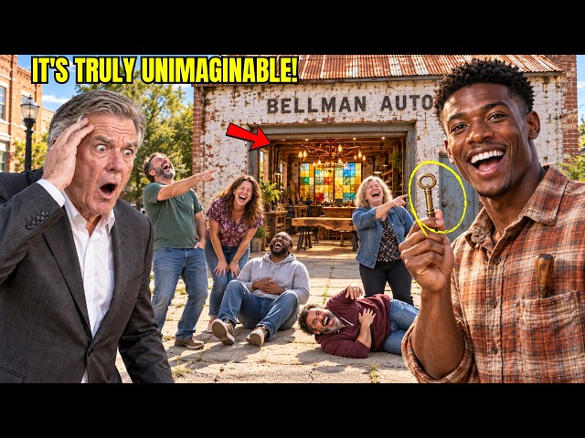 Black Boy Bought a Rusted-Out Workshop No One Wanted—They All Laughed Until They Saw Inside