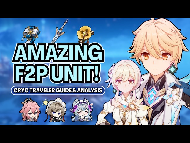 A COMPLETE Guide & Meta Analysis on the Cryo Traveler! | Best Builds - Weapons, Artifacts, Teams