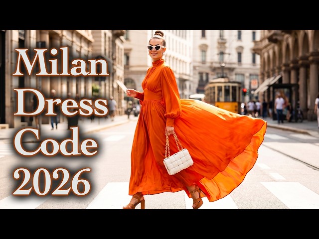 VIRAL ITALIAN Summer SHOPPING Season POPULAR LOOKS Milan's Most Elegant Street Fashion Trends 2026