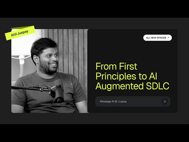 From first principles to AI augmented SDLC