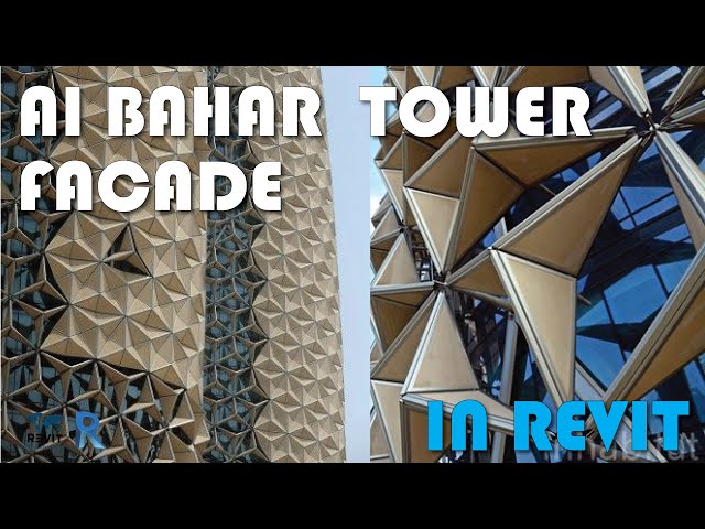 Parametric Al Bahar Tower Facade in Revit