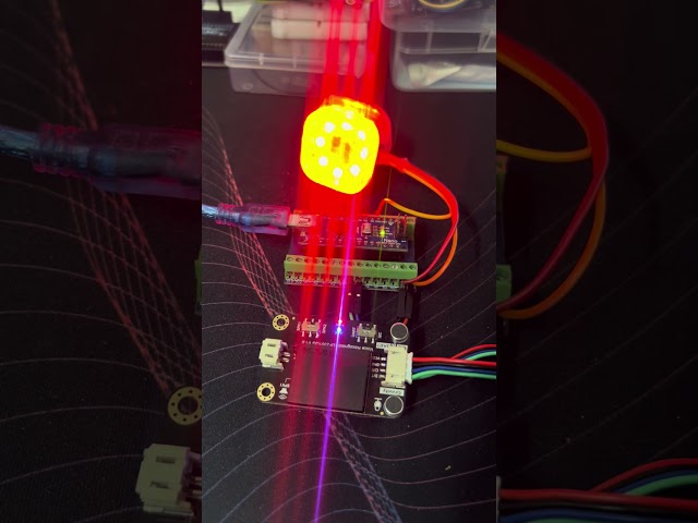 Voice-Activated LED Lights using Arduino & Voice Recognition Sensor#automation#arduino#circuitboards