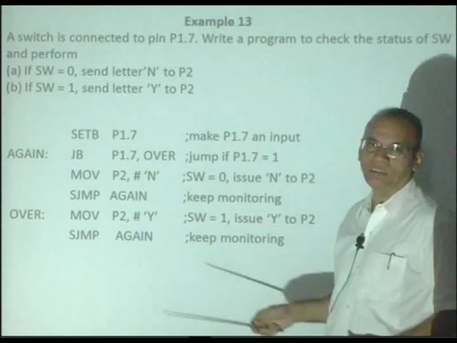 Embedded Systems -Lecture 10. 8051 Assembly Language Programming part-two