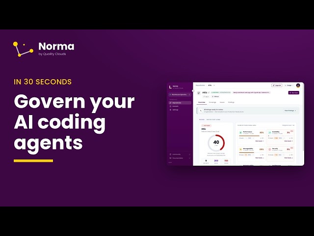 What Is Norma? Governance for AI Coding Agents in 30 Seconds