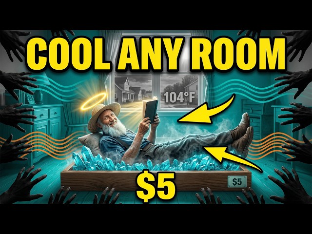 This $5 System Cools Any Room Forever — No Electricity, No AC, No Monthly Bill