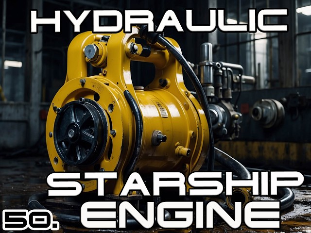 Spaceship engine add hydraulic  in 3DMAX TUTORIAL (2026 ) Engine  hydraulic install  -С- 50