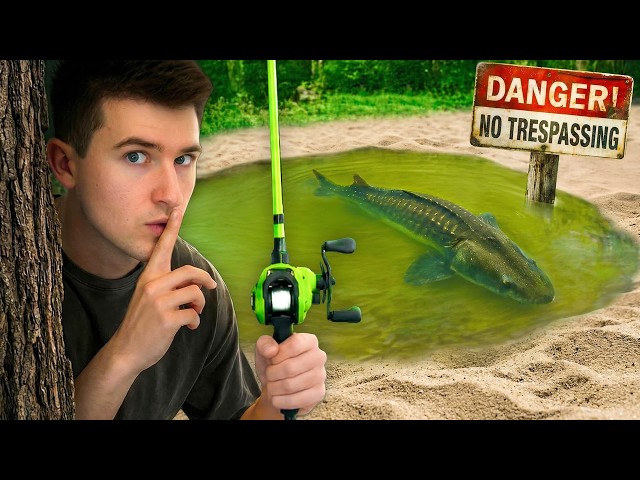 I Fished Hidden Ponds Nobody Knows About...