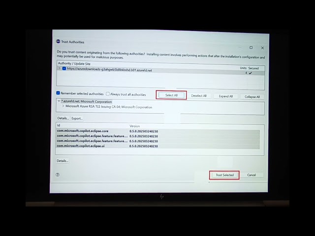 GitHub Copilot Setup for Eclipse ADT