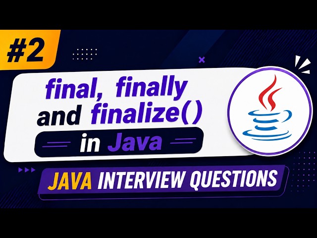 final, finally and finalize() in Java | Java Interview Questions Tamil | BuiltBy Error