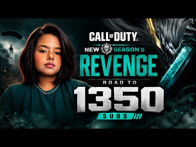 🔴 LIVE | COD Mobile Season 5 Live: REVENGE Update + Ranked Grind! 🏆 [Road to 1350]