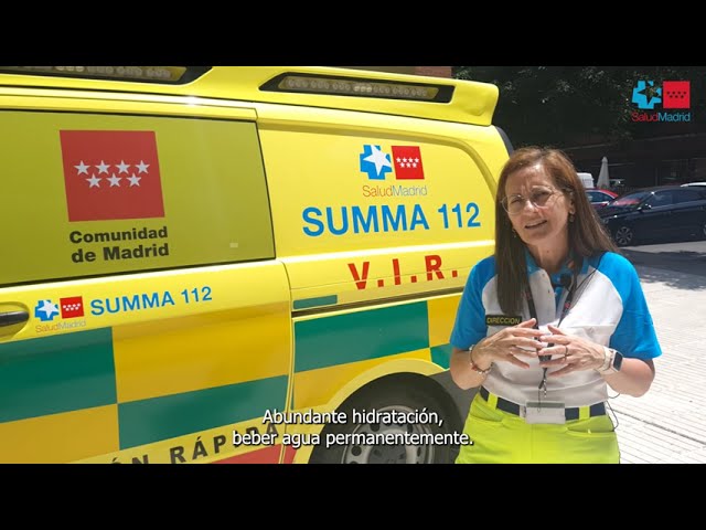 SUMMA112 - Recomendaciones frente al calor