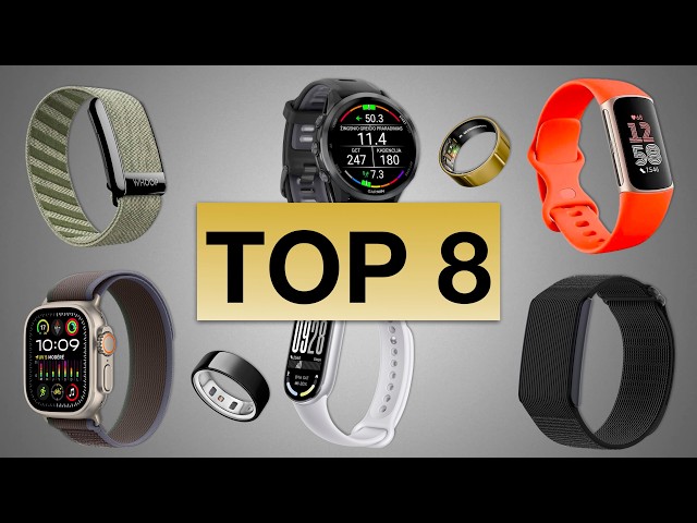 Top 8 BEST Fitness Trackers 2026 | Smartwatch vs Smart Band  VS  Smart Ring