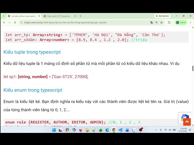 TypeScript Lesson 2