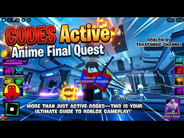 *CODES* UPDATE Anime Final Quest Game Roblox July 19, 2026 - Claim Free Rewards!