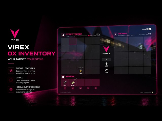 **CHEAP** OX INVENTORY REDESIGN [FIVEM]