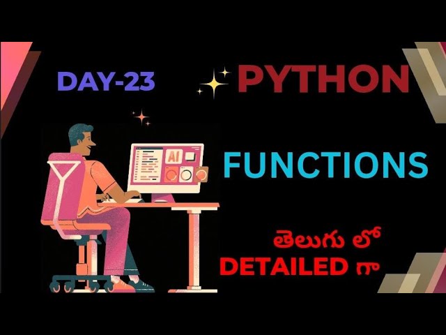 "Mastering Functions in Python 🐍💻: A Step-by-Step Guide 📚