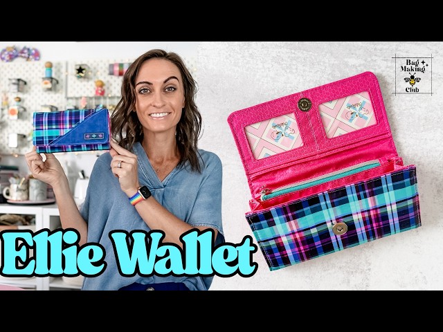 This Wallet Completely Surprised Me! Full Tutorial For The Ellie From Sewfisticated Craft Designs!