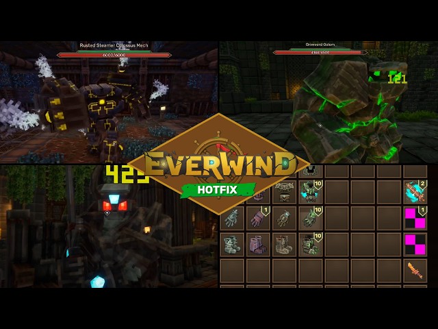 Bosses get nerfed and loot gets buffed in Hotfix 0.4.658! | Everwind