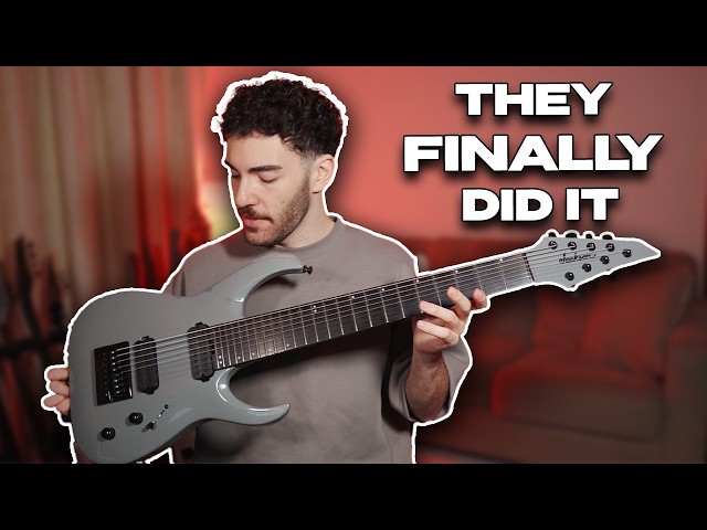 The NEW Jackson Misha Mansoor 8 String Evertune Guitar