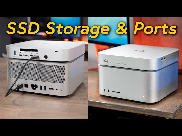 OWC Studio Stack Review: The Ultimate Thunderbolt 5 Hub & SSD for Mac Studio
