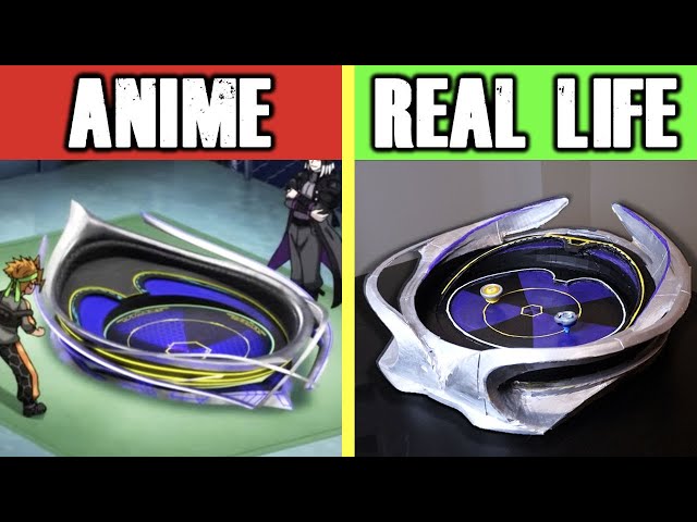 I Made an Anime Drop Beyblade X Stadium IN REAL LIFE!