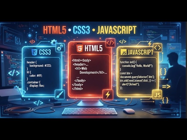 HTML, CSS Y JAVASCRIPT | TRES EN UNO |  TEORIA Y PRÁCTICA