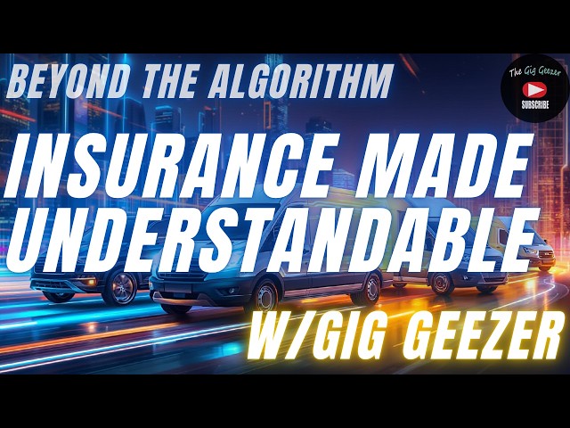 Beyond The Algorithm w/@giggeezer (what do you really know about Insurance)