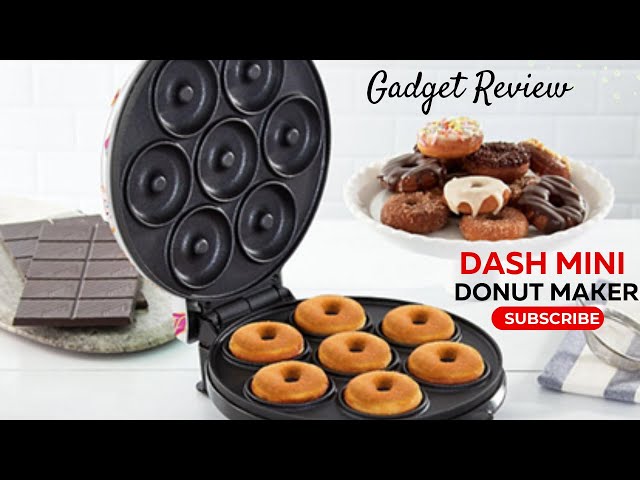 Dash Mini Donut Maker – Can It Really Make Donuts This Easy? 🍩🔥
