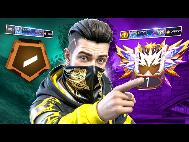 First Time Grandmaster TOP-1 Rank Push in BR Rank