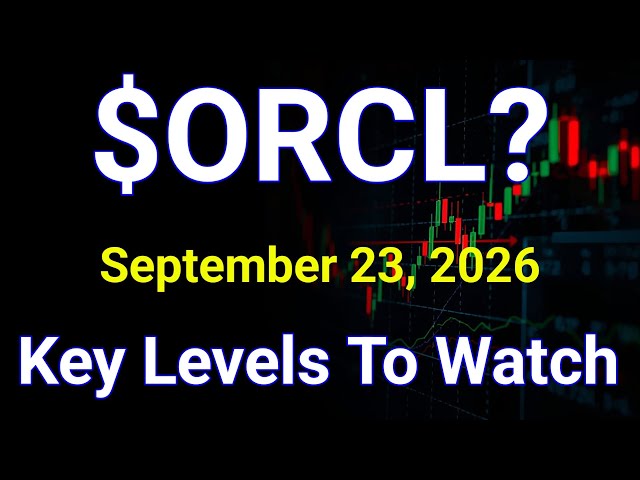ORCL Stock (Oracle Corporation) ORCL Stock Technical Analysis | September 23, 2026