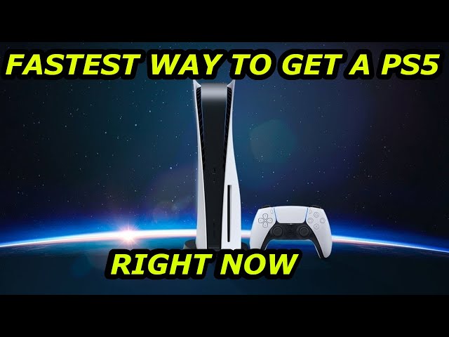 Fastest Way To Get A Ps5 aka Playstation 5 Restock After Black Friday Sales How?