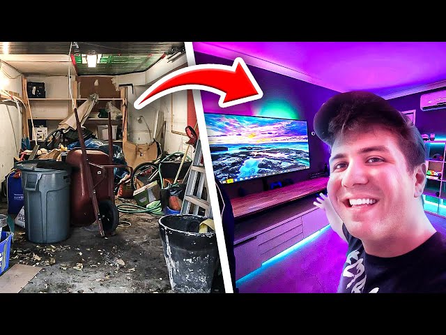 My $10,000 Garage Gaming Setup!