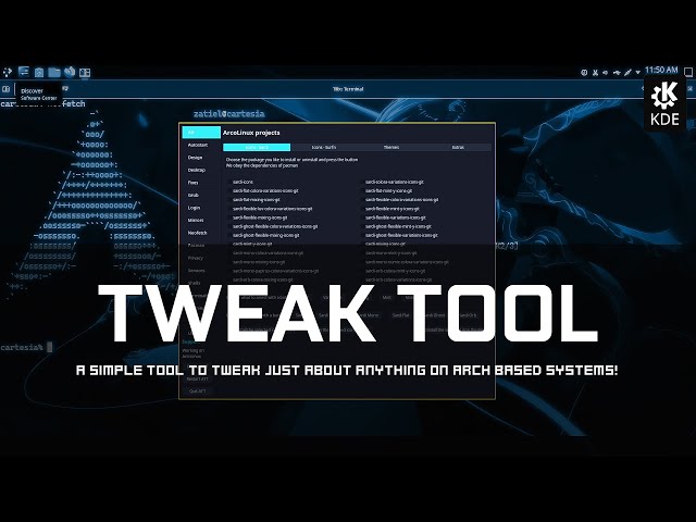 Arch Linux Tweak Tool | THE MOST COMPLETE UTILITY
