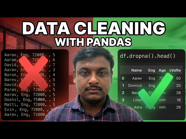 Data Cleaning with Pandas for Beginners | Python Tutorial | TRL FutureX