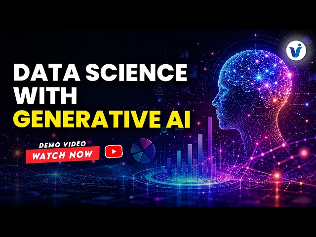 Data Science with Generative AI Online Training || Real-Time Projects | Visualpath