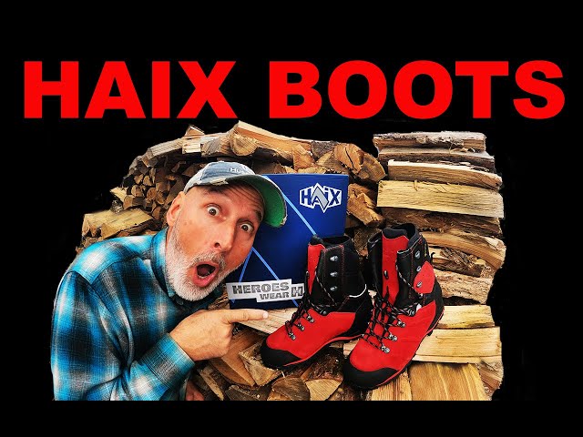 HAIX boots opening and first try on!