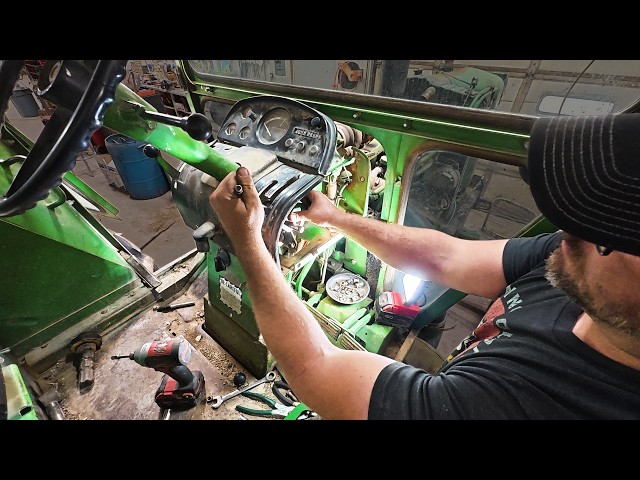 Fabricateding a Custom Shifter for Our John Deere 4520!
