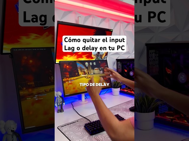How to remove input lag or delay on your gaming PC✅ #pctips #techtips #pcgamer #gamingpc