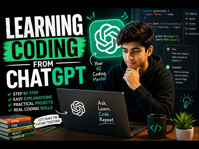 Learn Production-Level Authentication with ChatGPT | MERN Stack Auth (JWT, Cookies & Refresh Token)