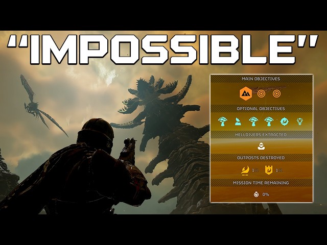 Hive Lord & Dragon SOLO Mission Clear Against All Odds - Helldivers 2 Max Difficulty