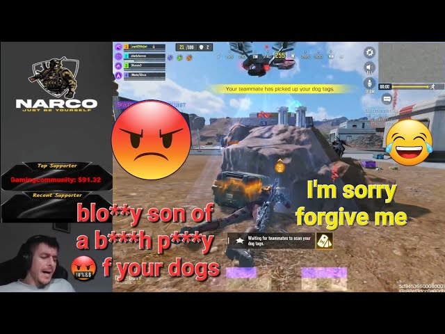 Momentos divertidos de CoD Narco con desconocidos 🤯😂| Furia de CoD Narco con sus compañeros tras ...