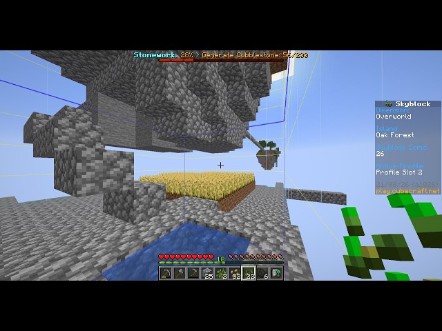 I EP.5 I - Want Dirt & Work On 1st Island Only  - in Minecraft : Java - CubeCraft - Skyblock Reborn