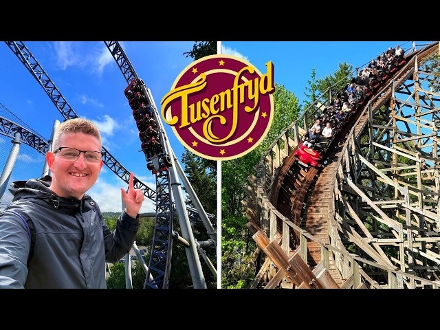 TusenFryd Vlog 2026 - Norway's BIGGEST Theme Park!