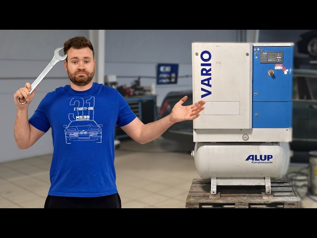 I Bought an Old & Broken Rotary-Screw Air Compressor. Can I Fix It?