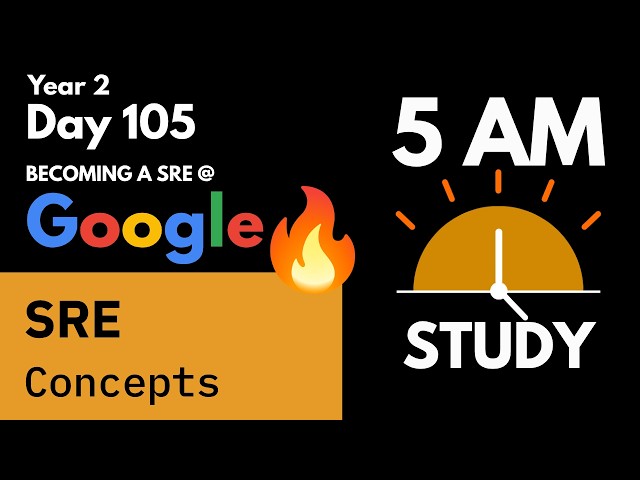 Study SRE with me in silence | MLOps Engineer