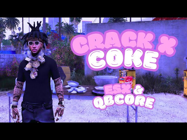 FiveM Cocaine & Crack Script (ESX/QBCore) – Street Crack X Economy