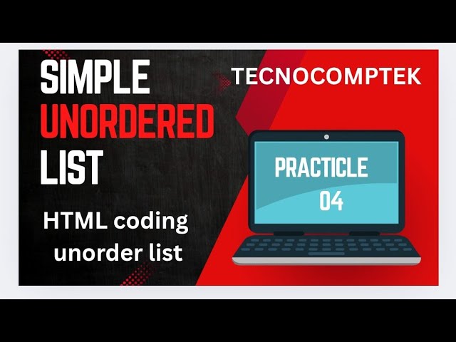 HTML UNORDER LIST CODING IN NOTEPAD #newvideo #html #https