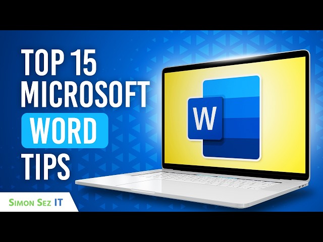 Top 15 Microsoft Word Tips for Formatting Documents