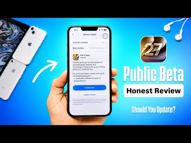 iOS 17 Public Beta After 6 Days – Battery, Performance & Bugs Review!