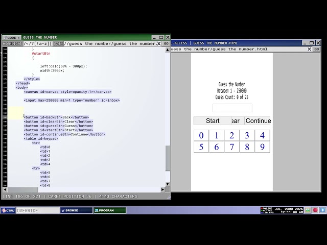 Guess The Number   Part 12 Setting up the Start Game state and adding Continue on to next mission bu